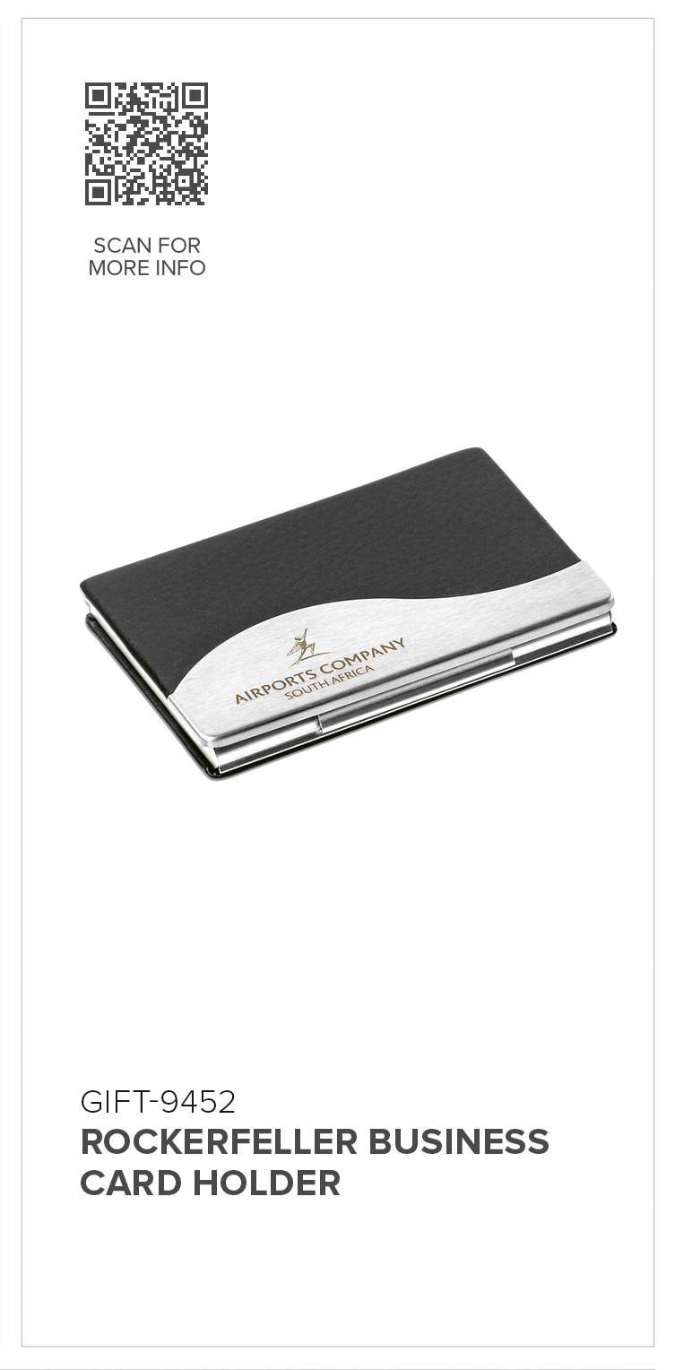 Rockerfeller Business Card Holder